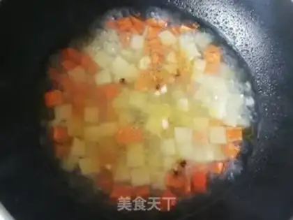 Make Curry potatoes and potatoes step 10