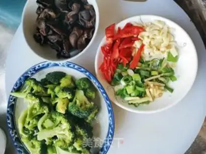 Make Wood and broccoli step 0
