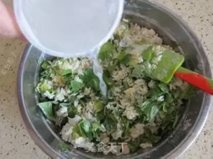 Make Vegetable rice cake step 5