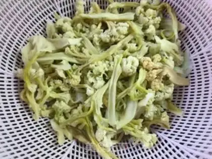 Make Dry-pot organic bouquet step 1