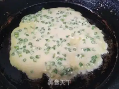 Make Garlic eggcake step 4