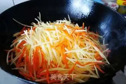 Make Spicy flowers step 1