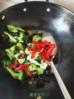 Make Wood and broccoli step 6