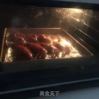 Make Honey-cooked chicken wings step 8