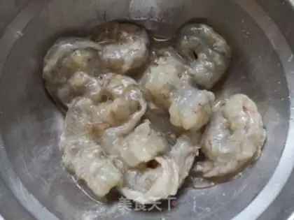 Make Garlic shrimp step 2