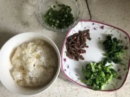 Make Orchid sausage fried rice step 0