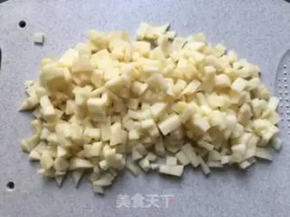 Make Apple rice waffles step 4