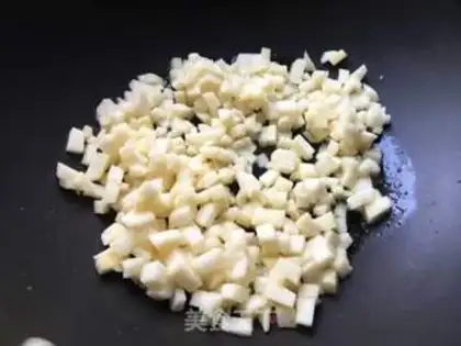 Make Apple rice waffles step 6