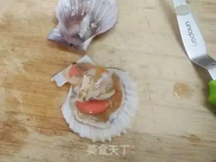 Make Garlic fan sap step 7
