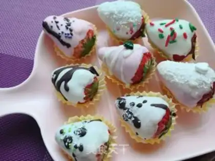 Make Strawberry chocolate step 11
