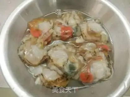 Make Garlic fan sap step 9