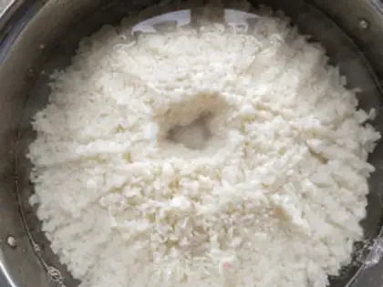 Make Sakura rice step 7