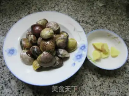 Make Salt water clams step 0