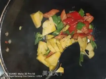 Make Pineapple crotch step 6