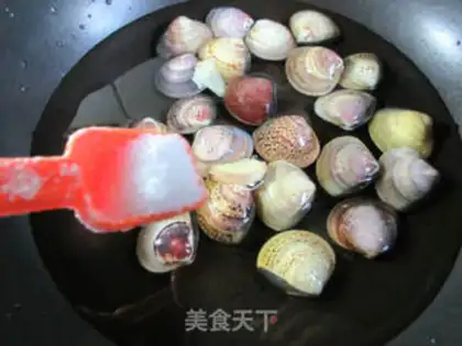 Make Salt water clams step 3