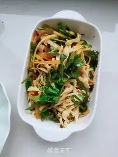 Make Spicy bean skin step 4