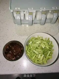 Make Garlic fried meat step 2