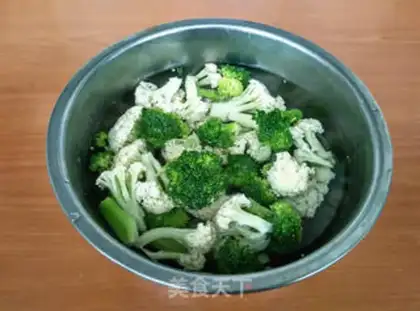 Make The broccoli step 0