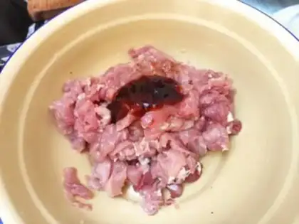 Make Boiled meat step 1