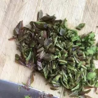 Make Champagne rice step 1