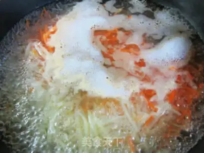 Make Carrot with potatoes step 5