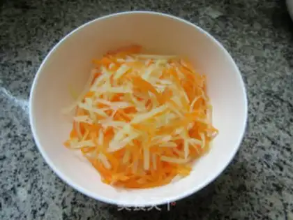 Make Carrot with potatoes step 6