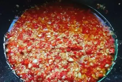 Make Garlic pepper sauce step 5