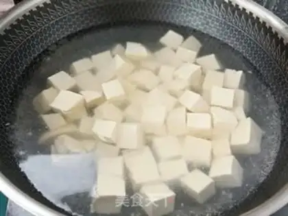 Make Fish tofu step 1