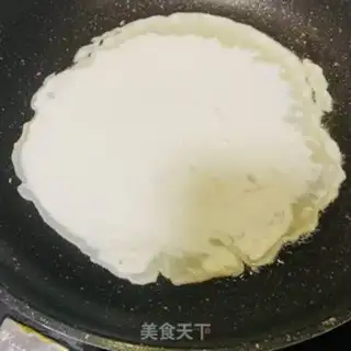 Make Egg intestines step 4