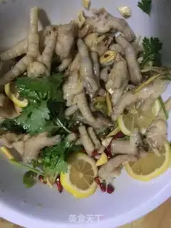 Make Sour chicken claws step 7