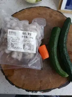 Make Shrimp cucumber step 0