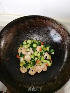 Make Shrimp cucumber step 2