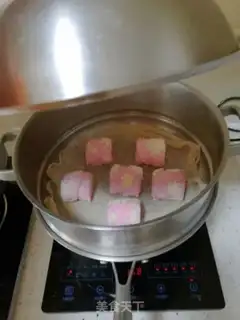 Make A red sugar bun step 11