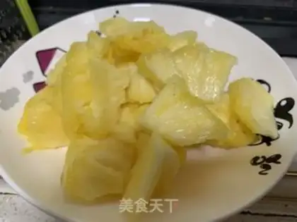 Make Duck pineapple step 4