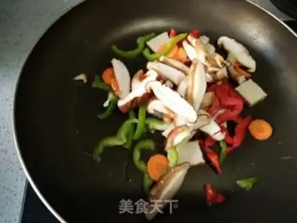 Make Seafood pizza step 5
