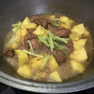 Make Duck pineapple step 5