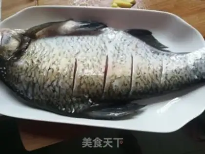 Make Red-burned mackerel step 0