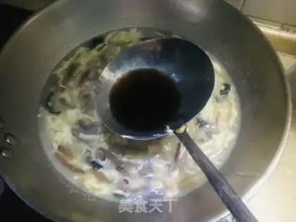 Make Spicy egg soup step 12