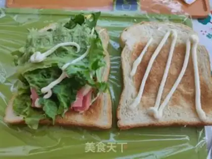 Make Low-fat sandwich step 6