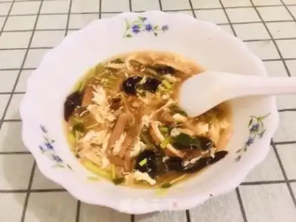 Make Spicy egg soup step 14