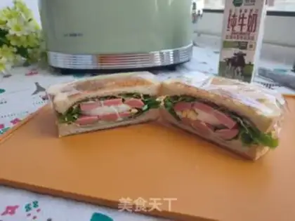 Make Low-fat sandwich step 8
