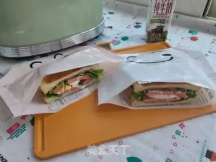 Make Low-fat sandwich step 9