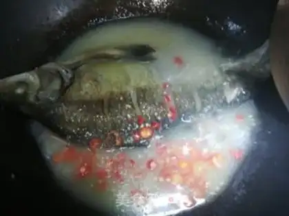 Make Red-burned mackerel step 4