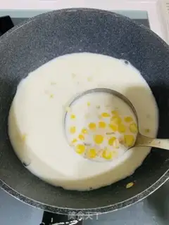 Make Corn oatmeal milk step 3