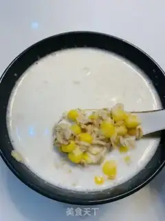 Make Corn oatmeal milk step 4