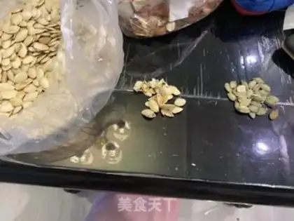 Make Nuts and snow step 1