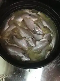 Make Soybeans, skinned fish step 7
