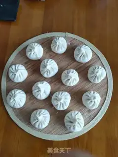 Make Chicken mushroom carrot buns step 11