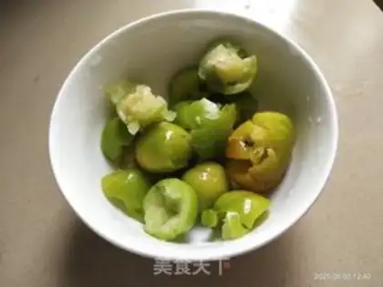 Make March Li, pepper salt step 1