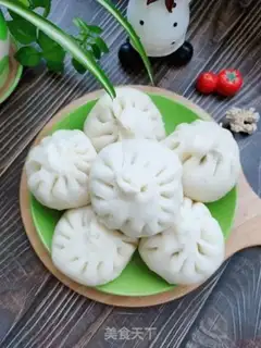 Make Chicken mushroom carrot buns step 13